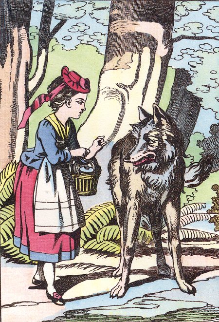 Little Red Riding Hood, 19th century, French anonymous, from: http://www.calvin.edu/